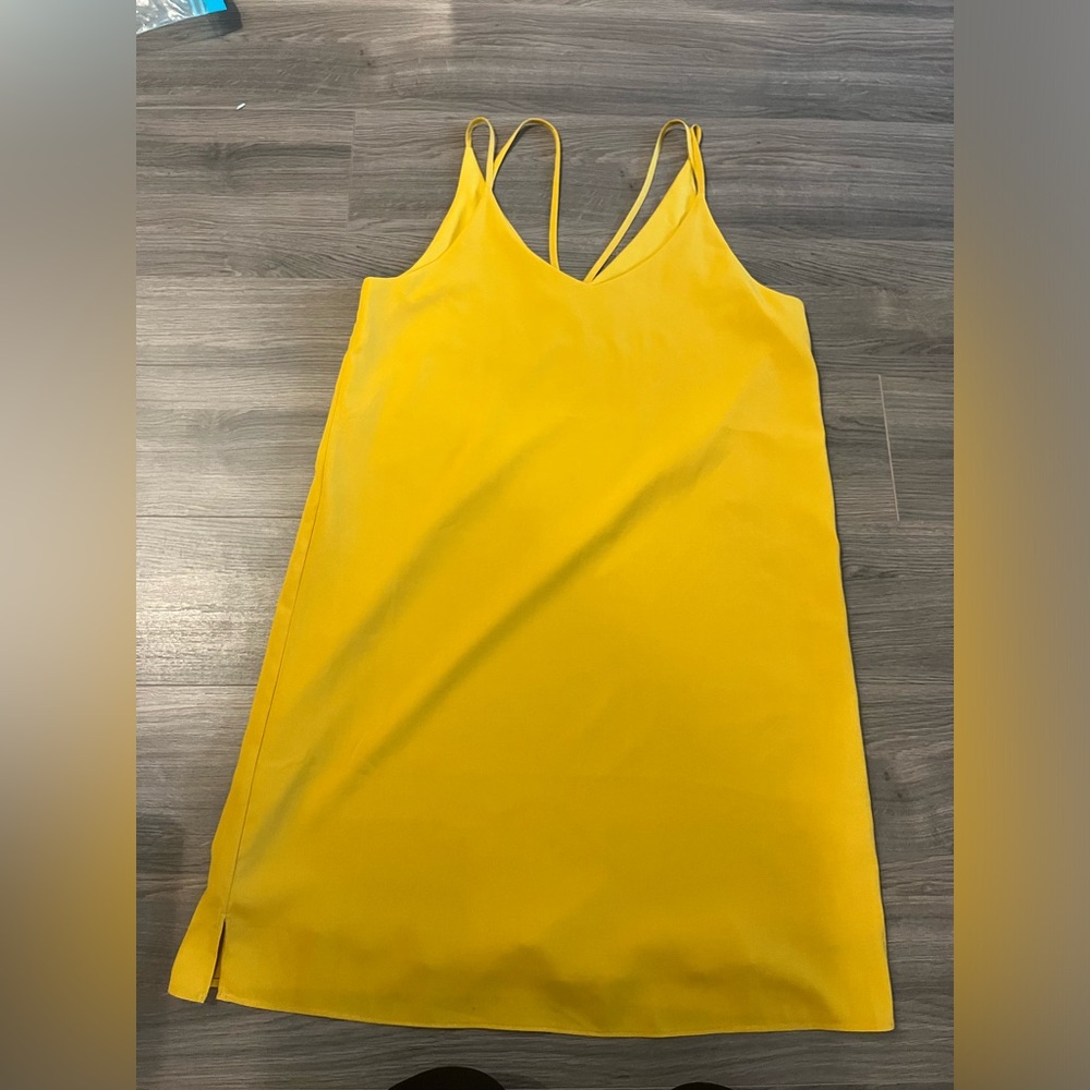Elaine rose yellow dress